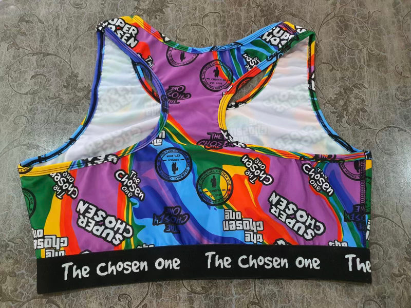 Womens “Trippy” Sports Bra