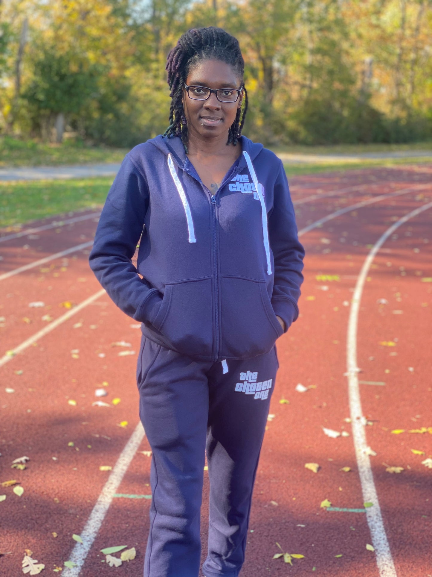 Navy Fleece Sweatsuit