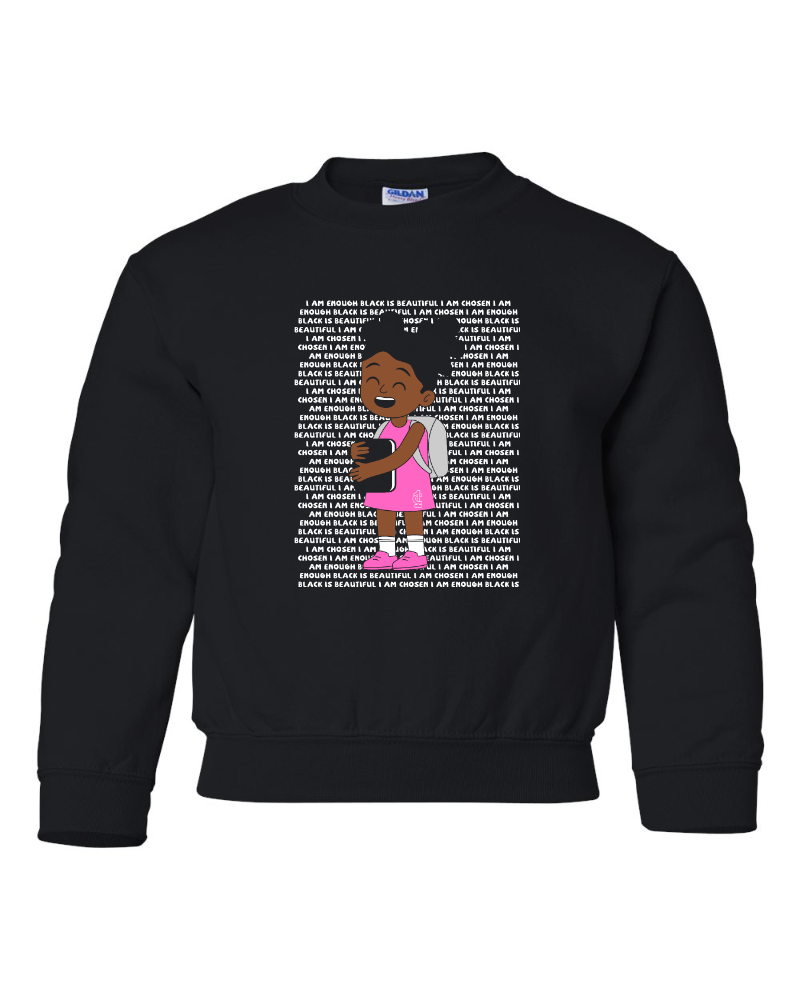 Youth “Beautiful” Crewneck