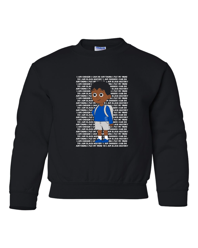Youth “History” Crewneck